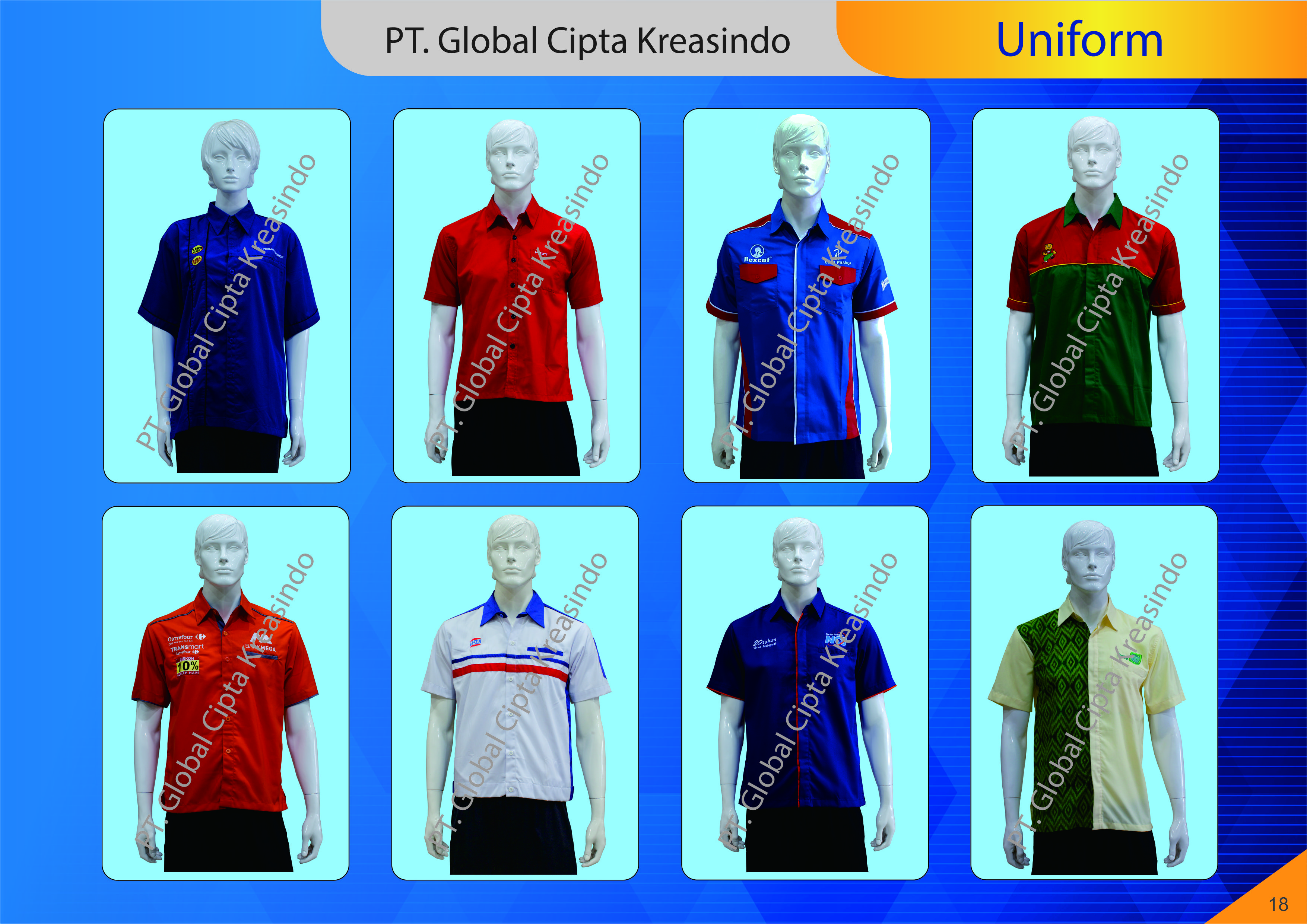 Kemeja | Jaket | Seragam | Global Cipta Kreasindo