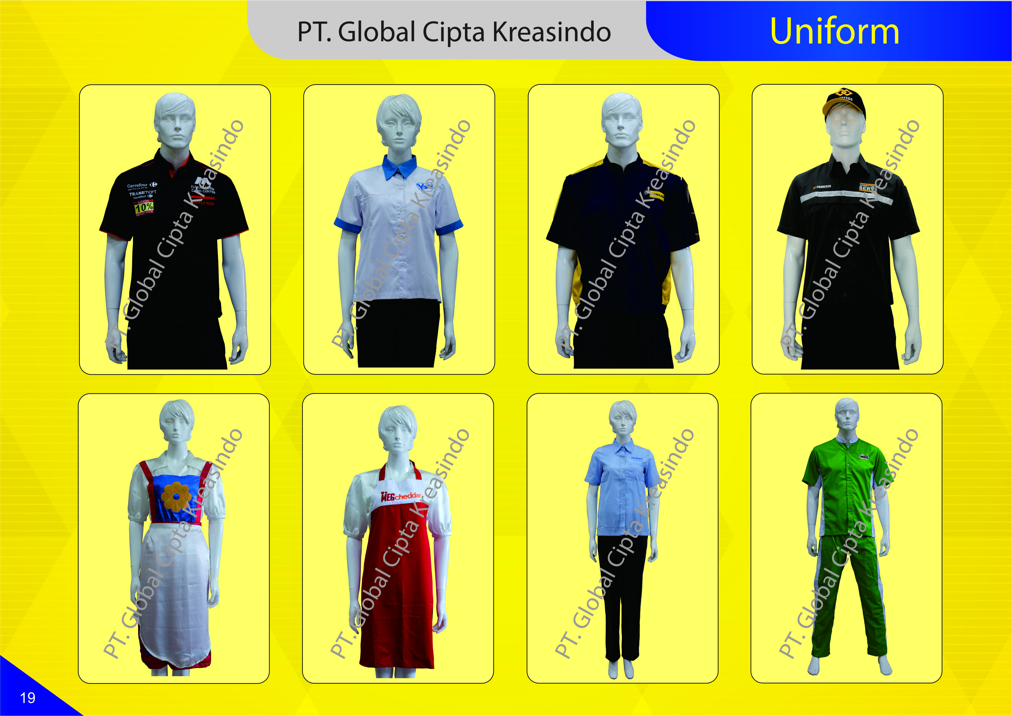 Kemeja | Jaket | Seragam | Global Cipta Kreasindo