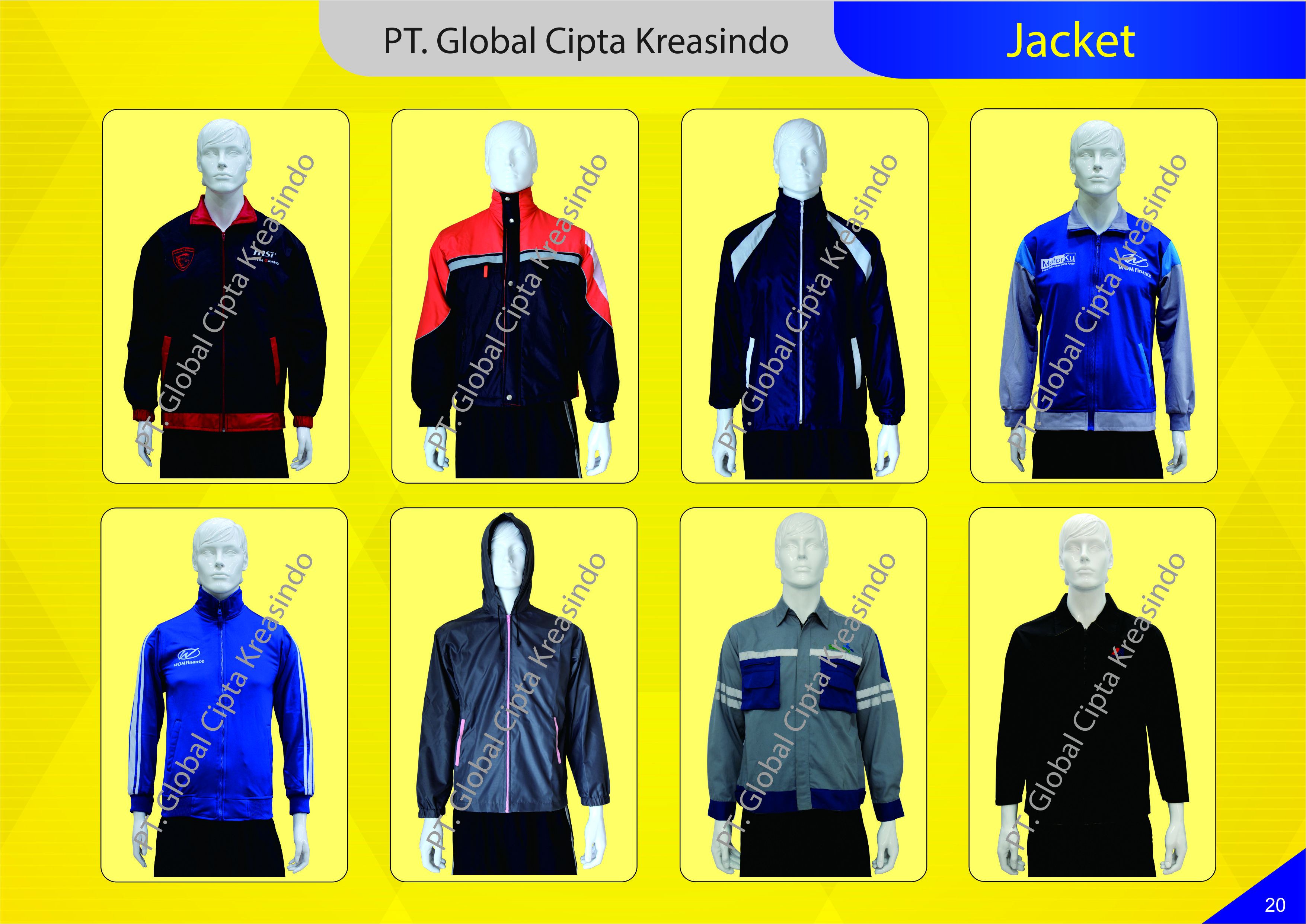 Kemeja | Jaket | Seragam | Global Cipta Kreasindo