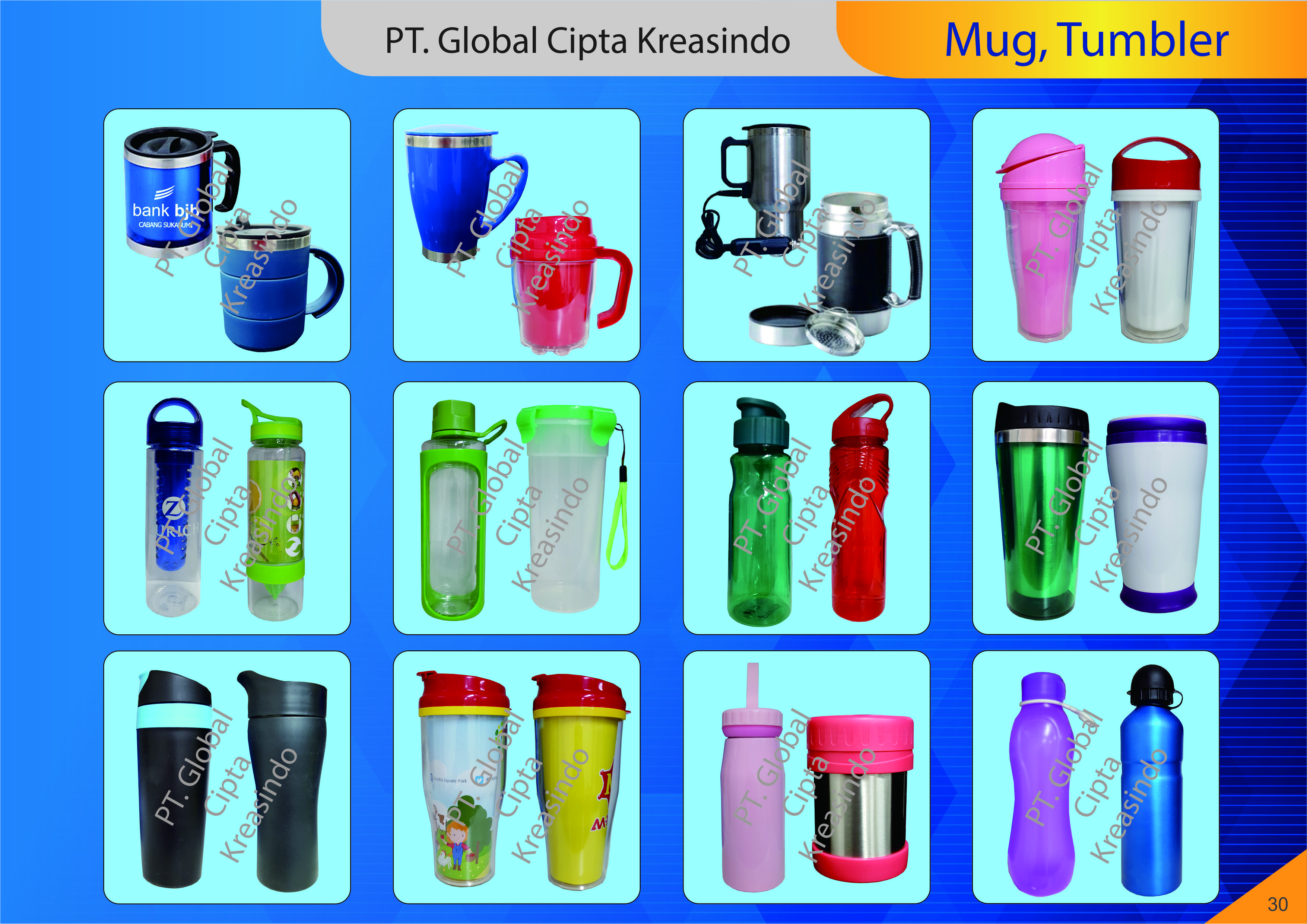 Mug, Gelas, Tumbler | Global Cipta Kreasindo