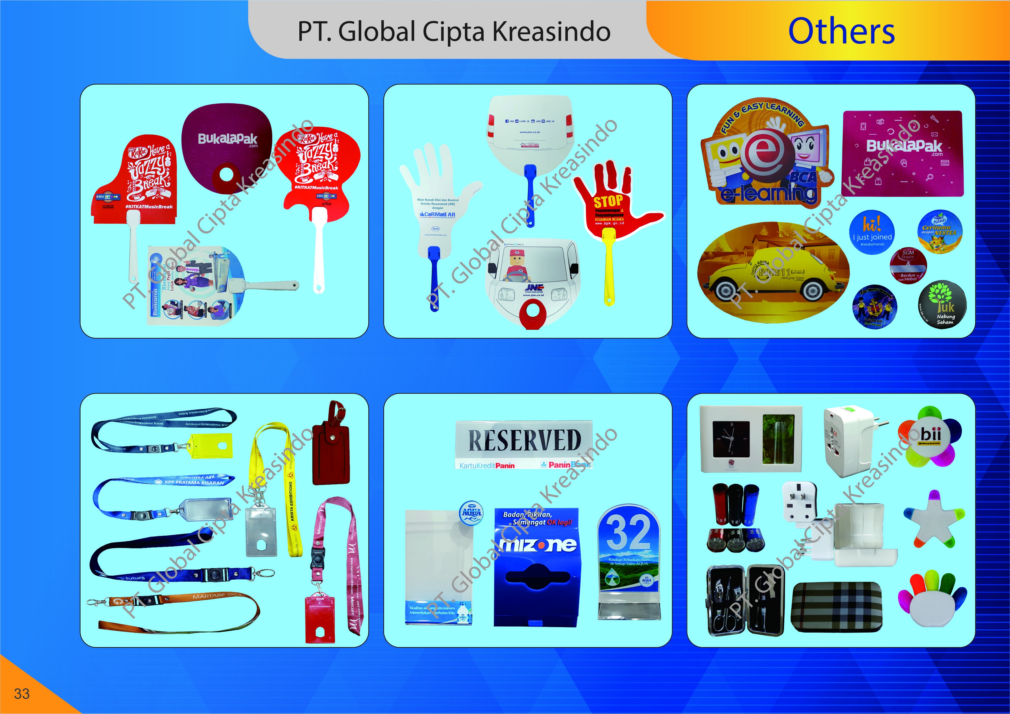 Produk Promosi | Barang Promosi | Global Cipta Kreasindo