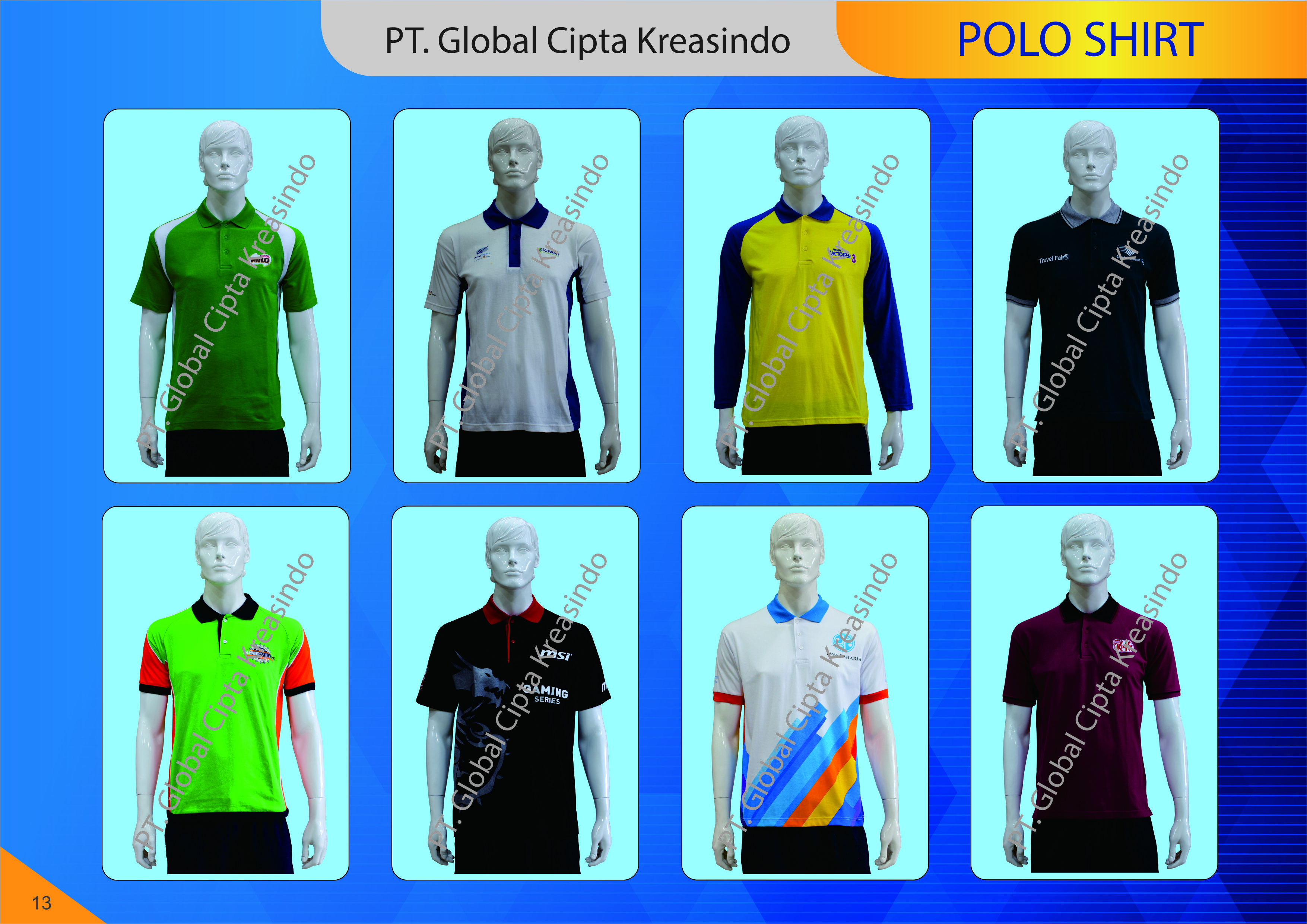 Polo Shirt | Barang Promosi | Global Cipta Kreasindo