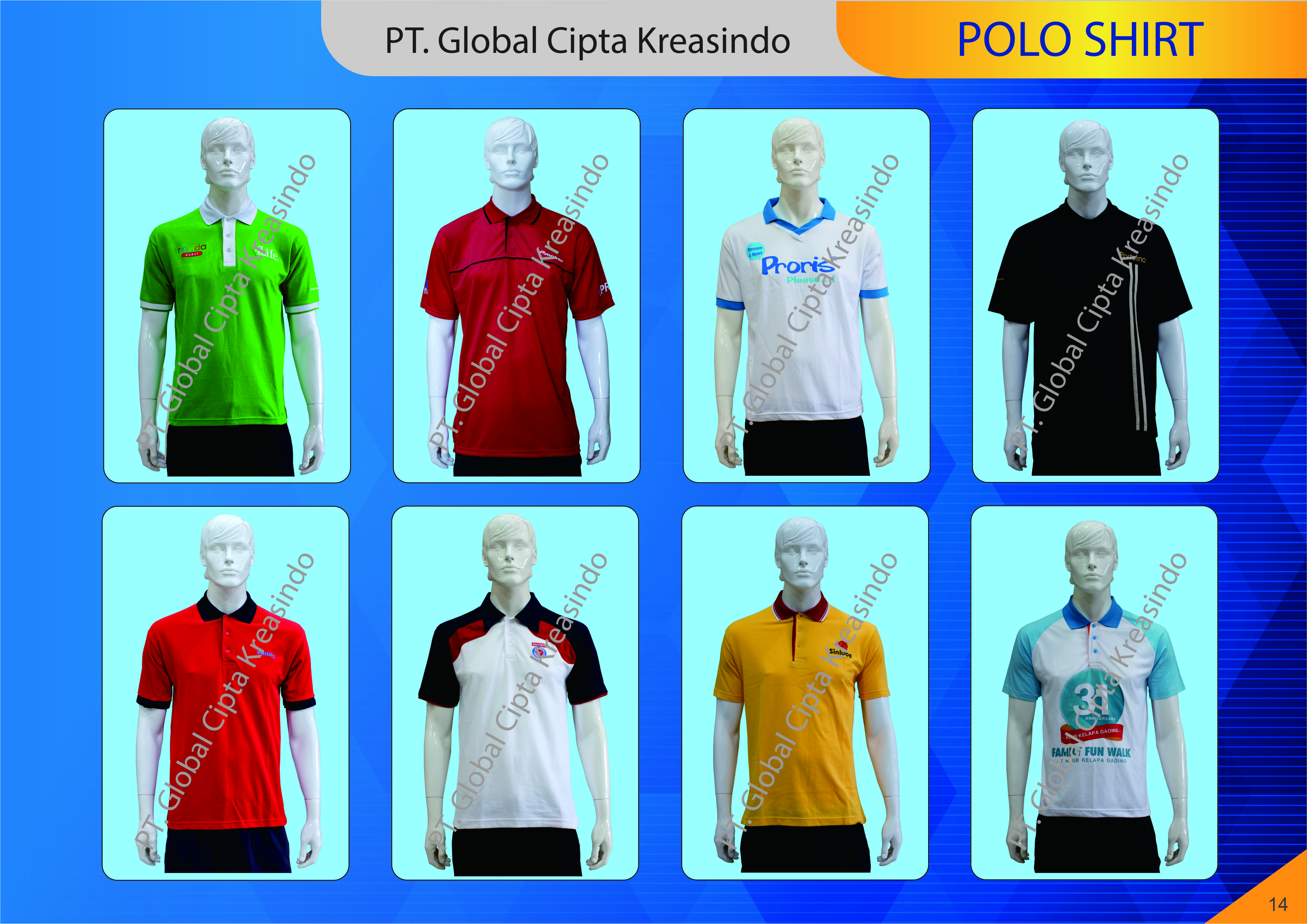 Polo Shirt | Barang Promosi | Global Cipta Kreasindo